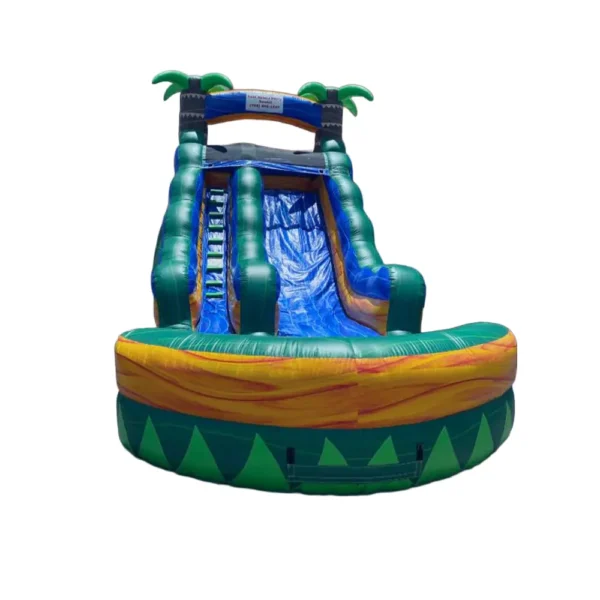 Green Palm Water Slides 17ft