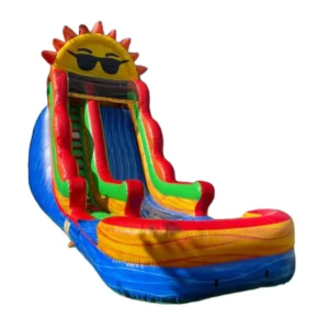 Multicolor Sun Water Slide 20ft