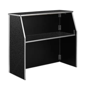 Black Portable Folding Bar